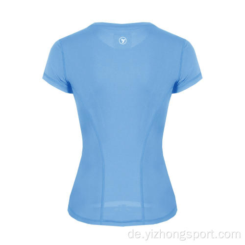 Feuchtigkeitsableitendes Dry Fit Damen T-Shirt atmungsaktiv